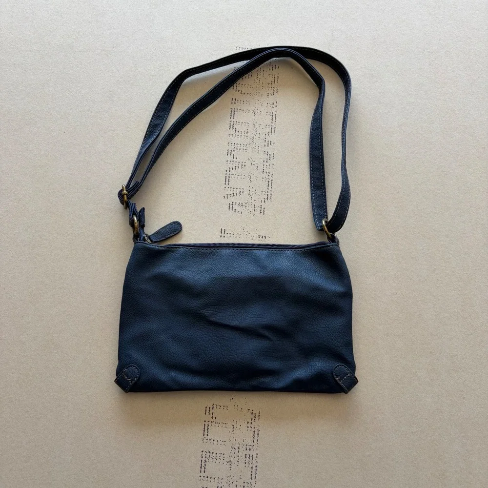 Y2K American Eagle Crossbody Bag Floral inside print